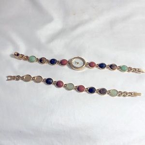 Vintage watch with matching bracelet